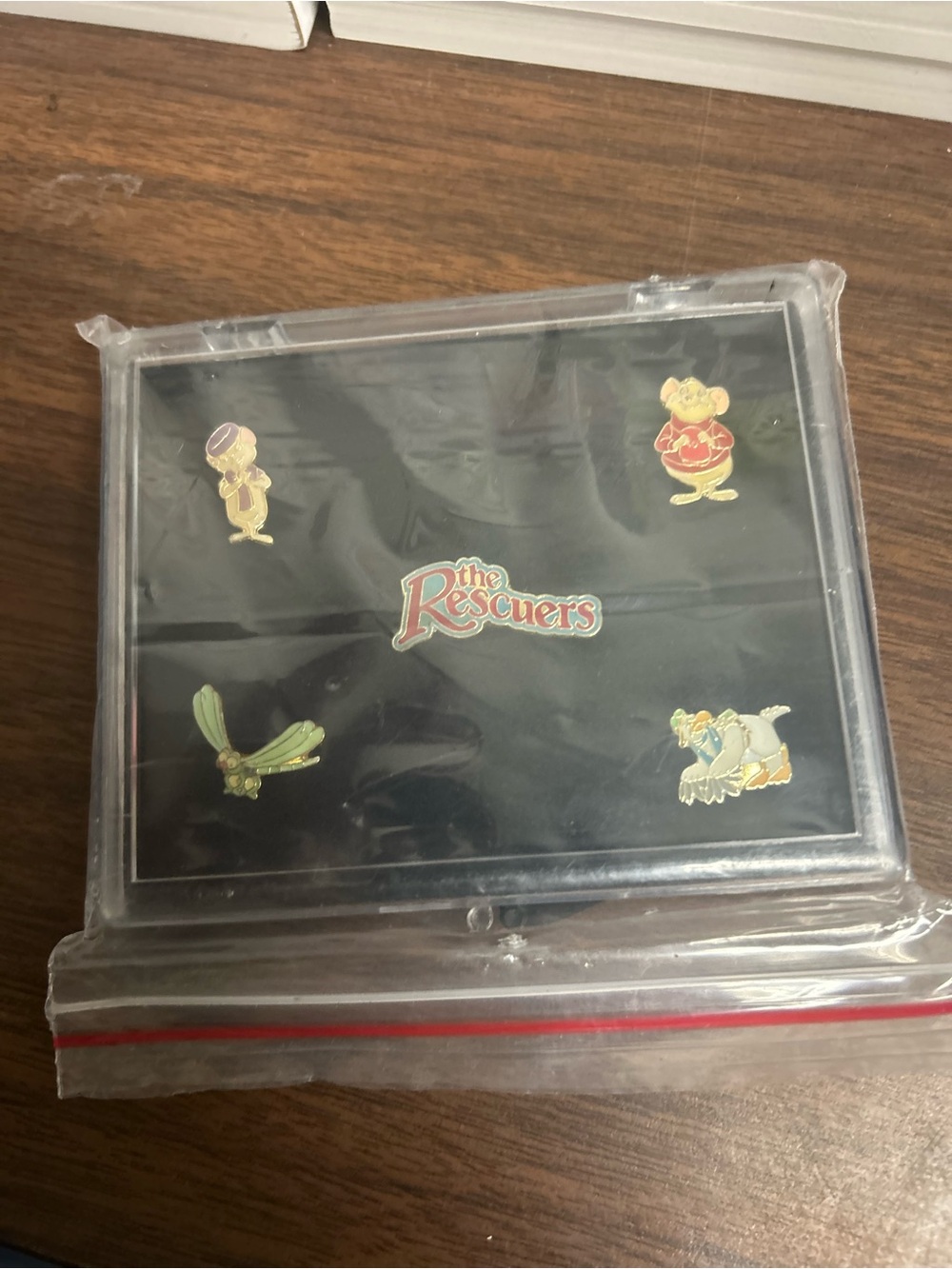 Set of 5 Disney The Rescuers Collector Pins Bernard Miss Bianca Orville NOS